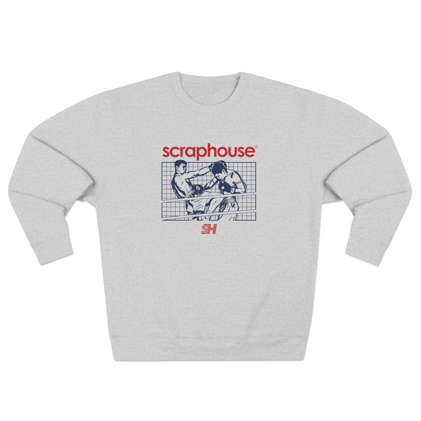 NEW VIOLENCE SWEATSHIRT (HEATHER GREY)