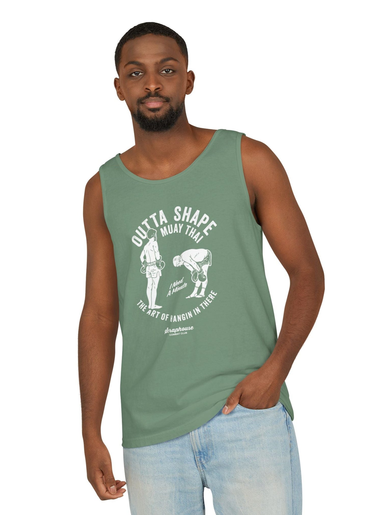 OUTTA SHAPE GLORY TANK (GREEN)