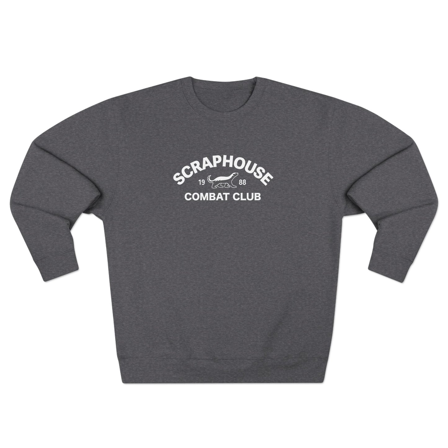 VINTAGE BADGER SWEATSHIRT (CHARCOAL)