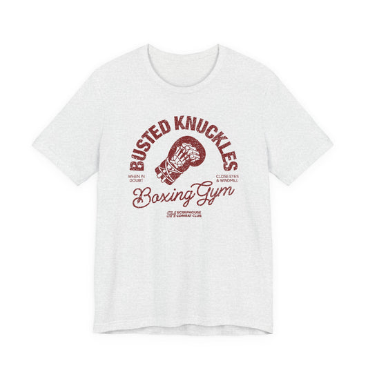 BUSTED KNUCKLES TEE (NATURAL/ASH/DARK GREY)