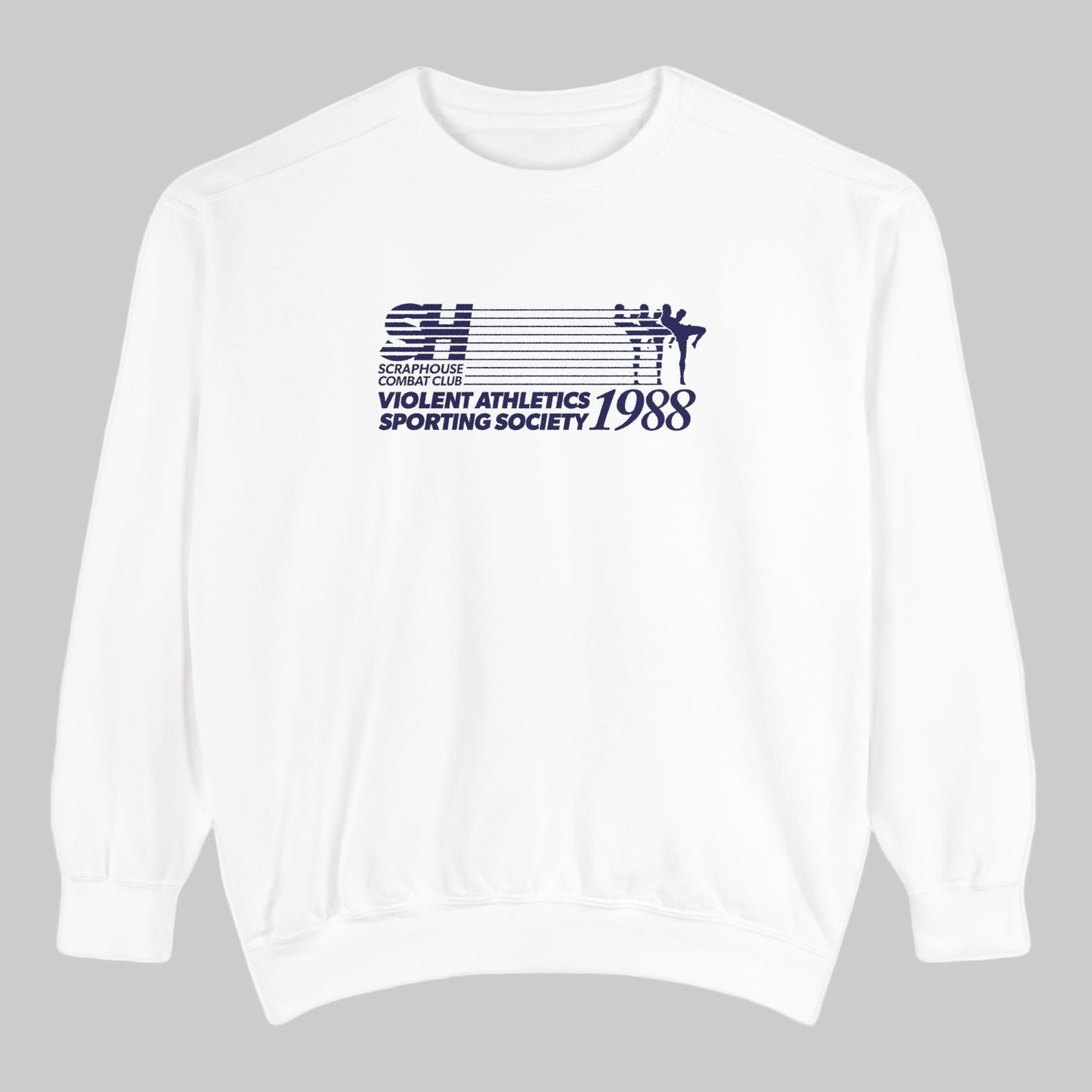 VIOLENT ATHLETICS SWEATSHIRT (WHITE)