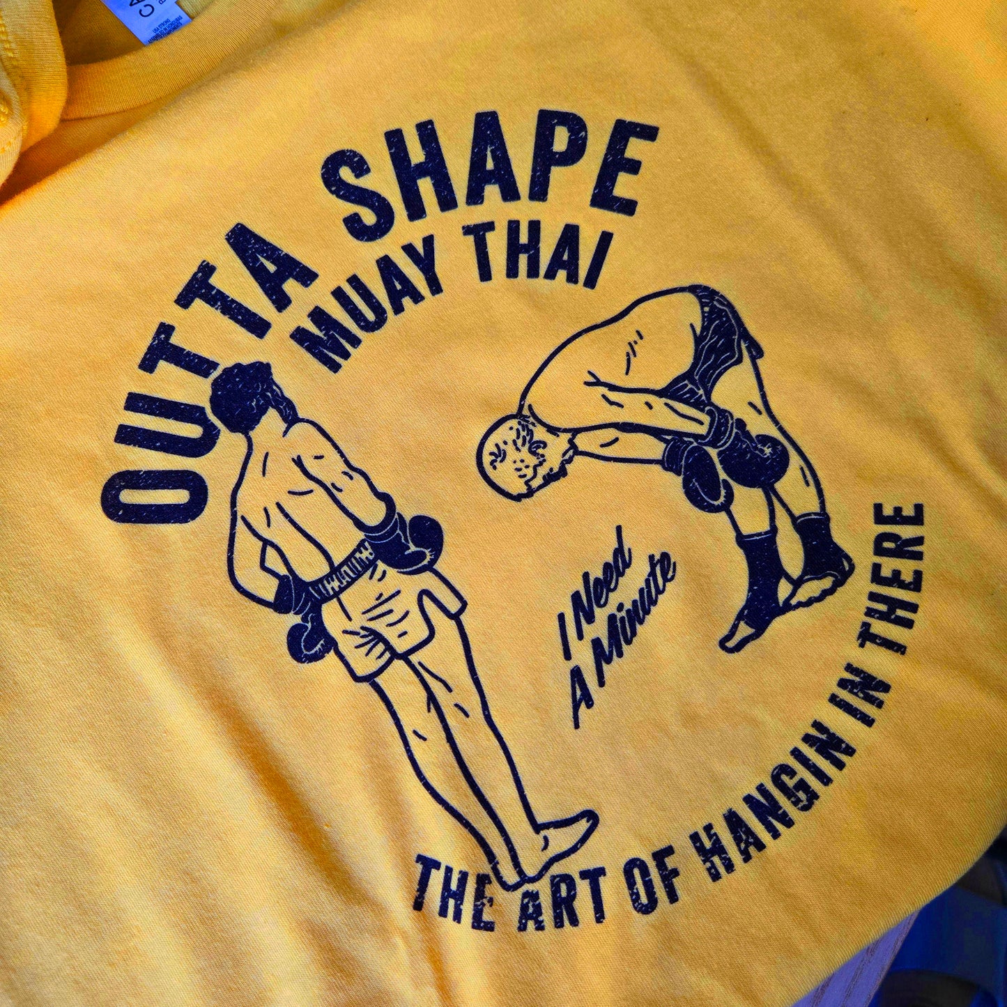 OUTTA SHAPE GLORY TEE (YELLOW)