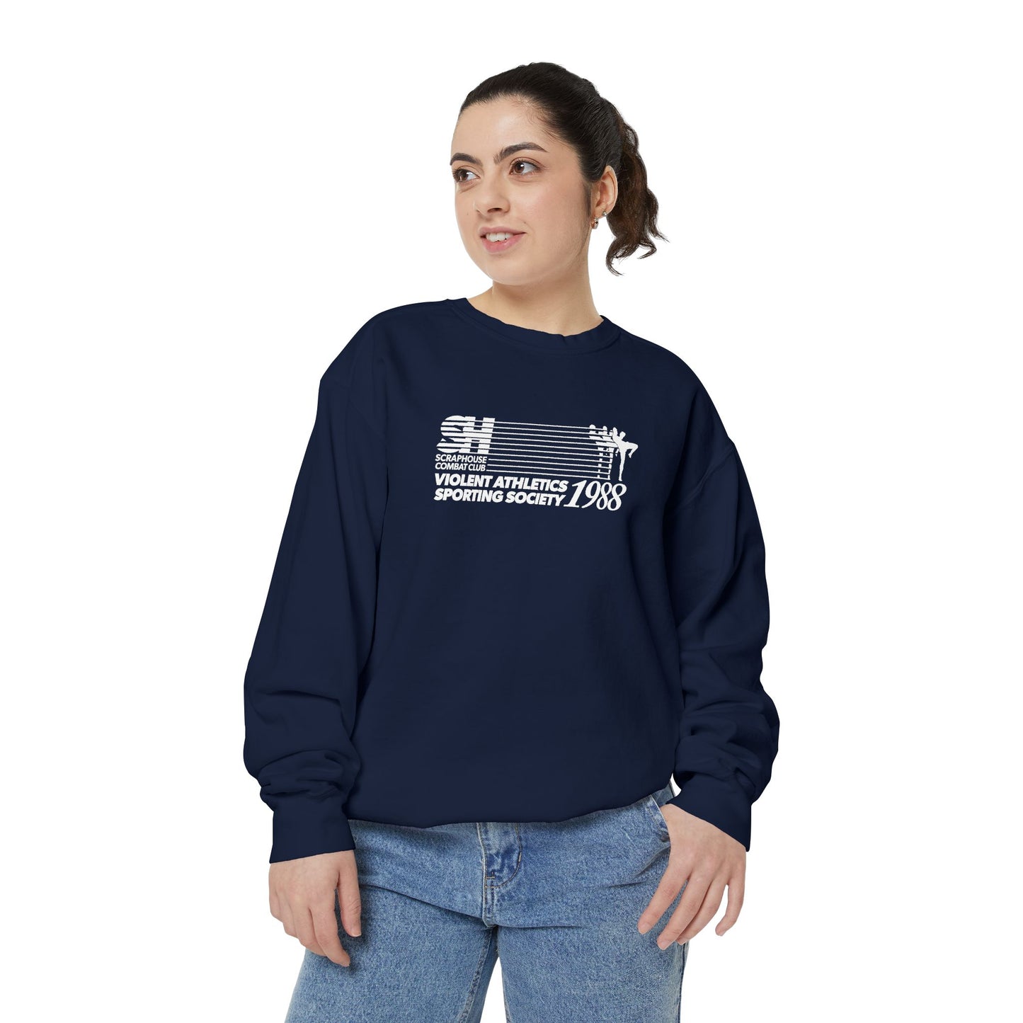VIOLENT ATHLETICS SWEATSHIRT (NAVY)