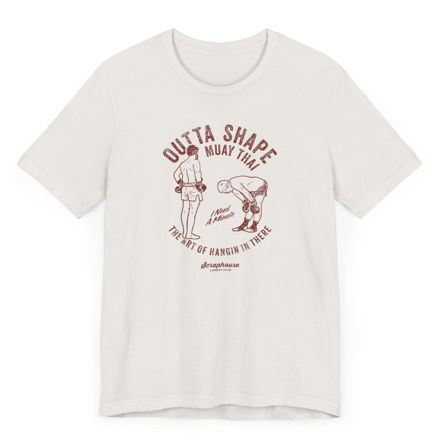 OUTTA SHAPE GLORY TEE (VINTAGE WHITE)