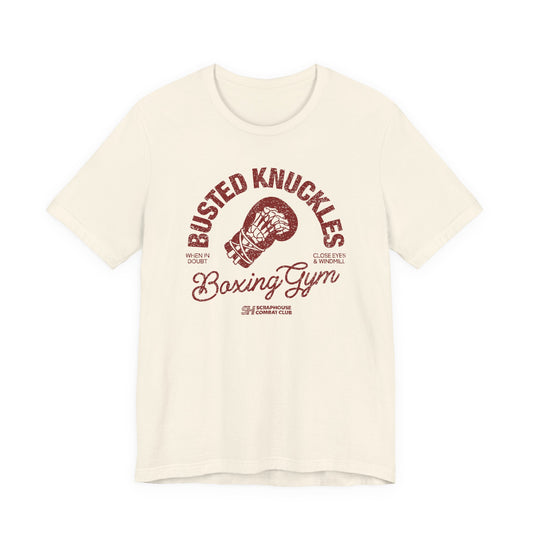 BUSTED KNUCKLES TEE (NATURAL/ASH/DARK GREY)