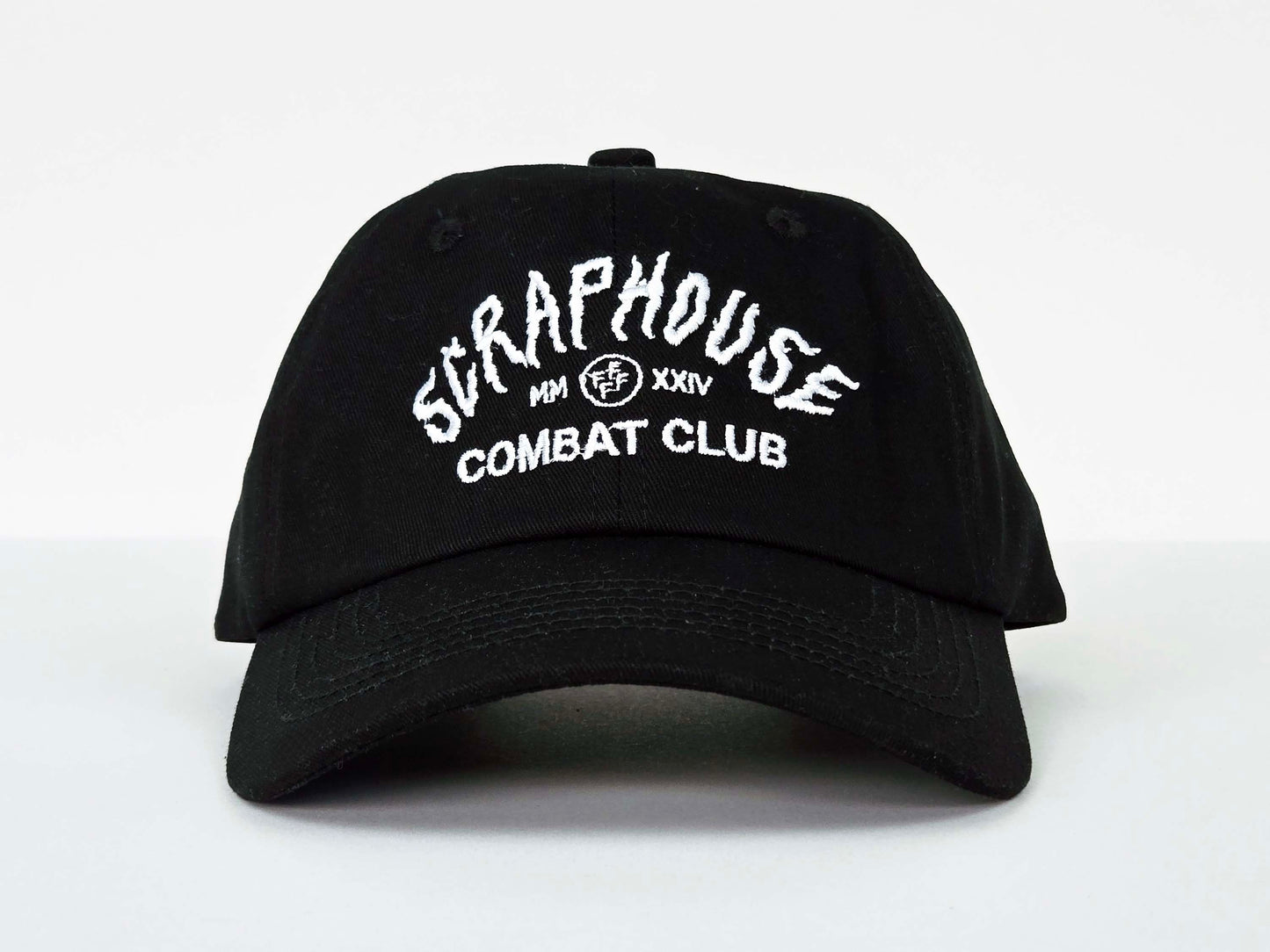 SCRAPHOUSE DAD HAT (BLACK/WHITE)