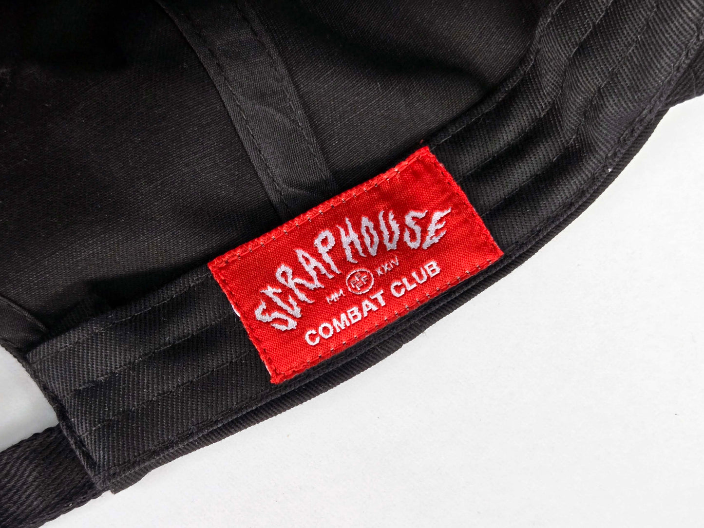 SCRAPHOUSE DAD HAT (BLACK/WHITE)