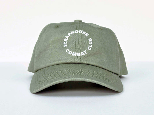 CIRCLE DAD HAT (SAGE GREEN/WHITE)