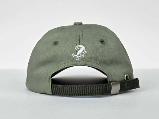 CIRCLE DAD HAT (SAGE GREEN/WHITE)