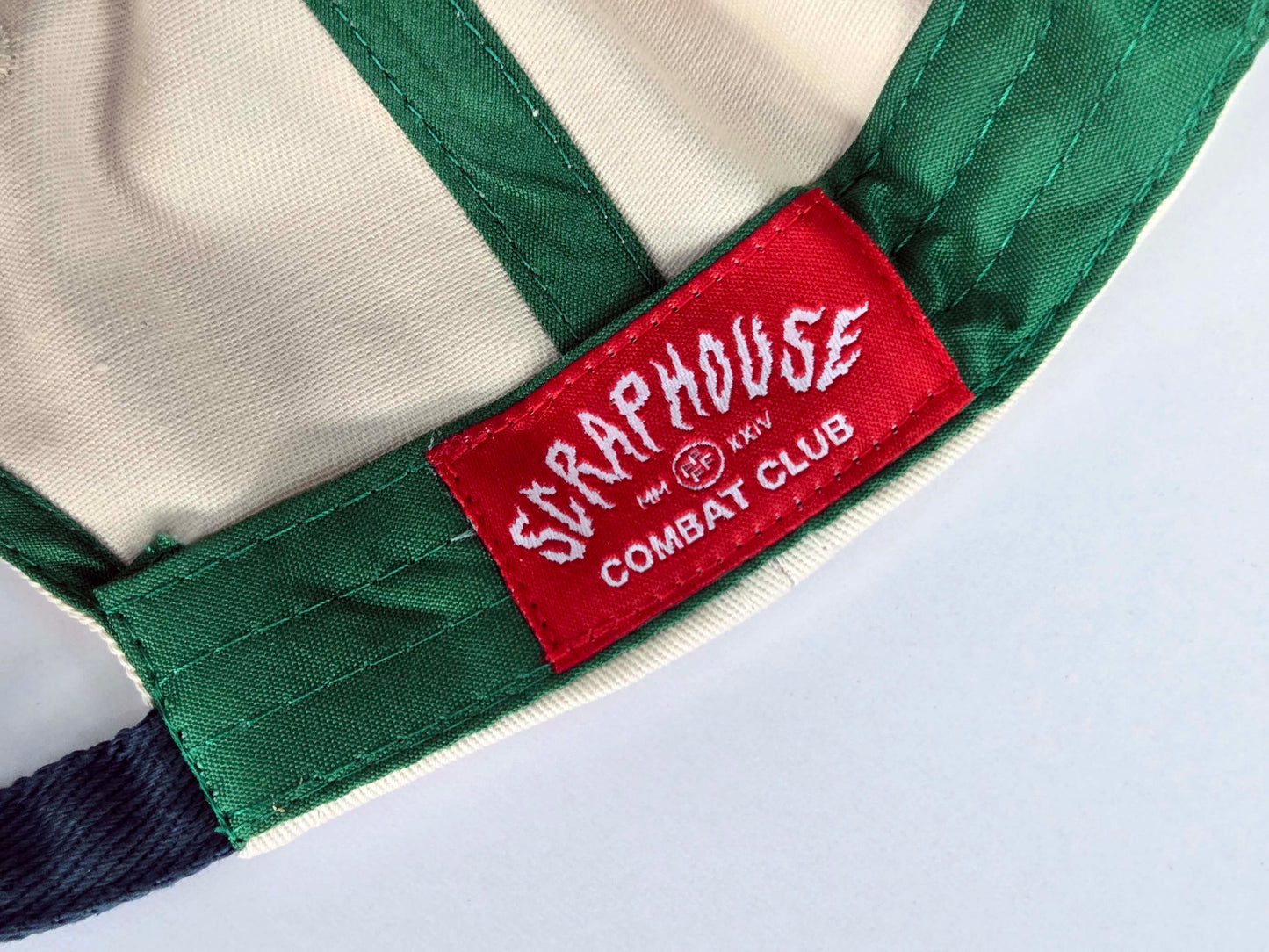 SCRAPHOUSE DAD HAT (IVORY/GREEN)