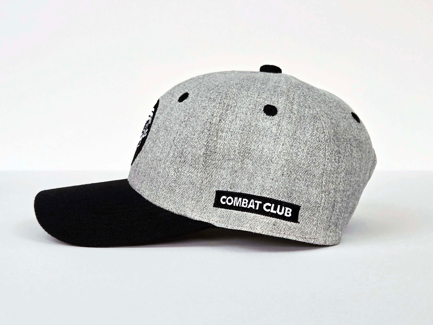 SCRAPPY MID-PROFILE SNAP BACK (HEATHER/BLACK)
