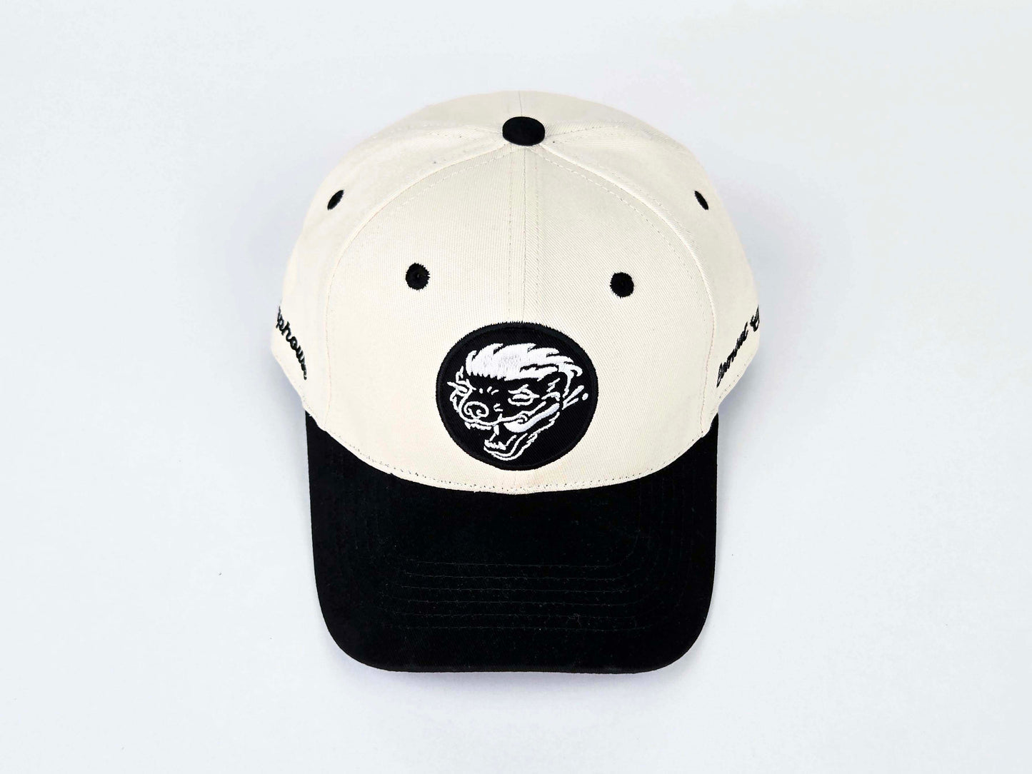 SCRAPPY MID-PROFILE SNAP BACK (IVORY/BLACK)