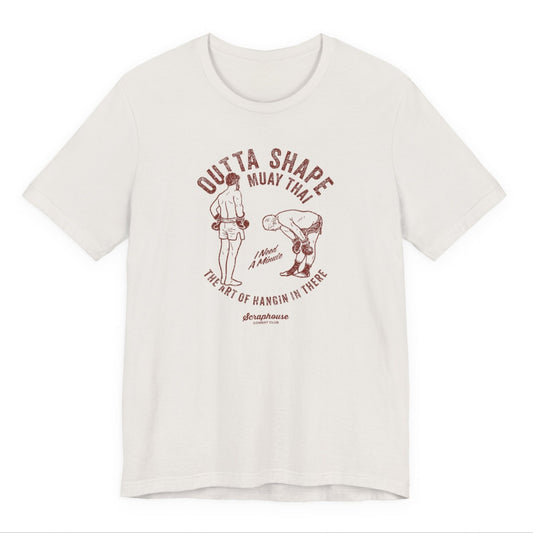 OUTTA SHAPE GLORY TEE (NAVY/YELLOW/BLACK/WHITE)