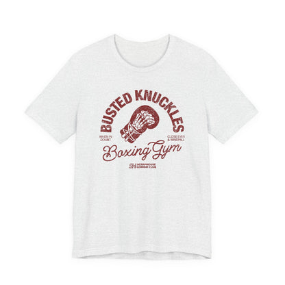 BUSTED KNUCKLES TEE (NATURAL/ASH/DARK GREY)