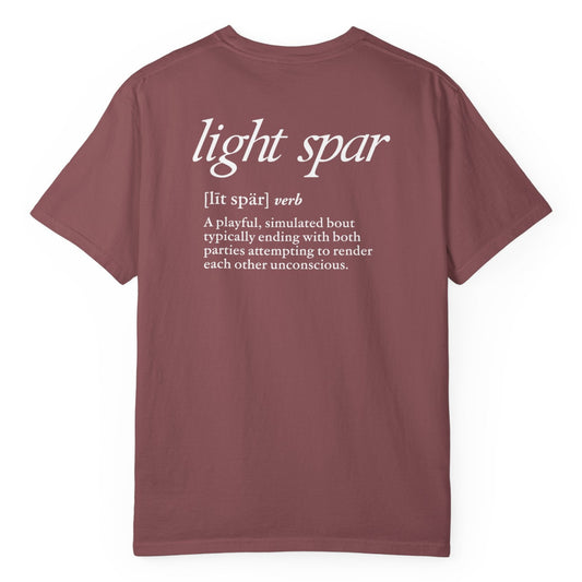 LIGHT SPAR TEE (BRICK/SPRUCE)