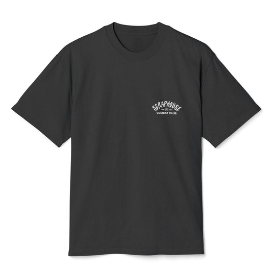 MAKE FIGHTING FUN AGAIN OVERSIZED TEE (FADED BLACK)