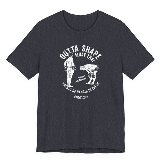 OUTTA SHAPE GLORY TEE (NAVY/YELLOW/BLACK/WHITE)