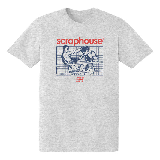 NEW VIOLENCE TEE (HEATHER ASH)