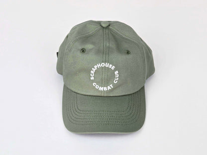 CIRCLE DAD HAT (SAGE GREEN/WHITE)