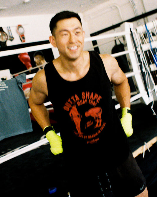 OUTTA SHAPE GLORY TANK (BLACK)