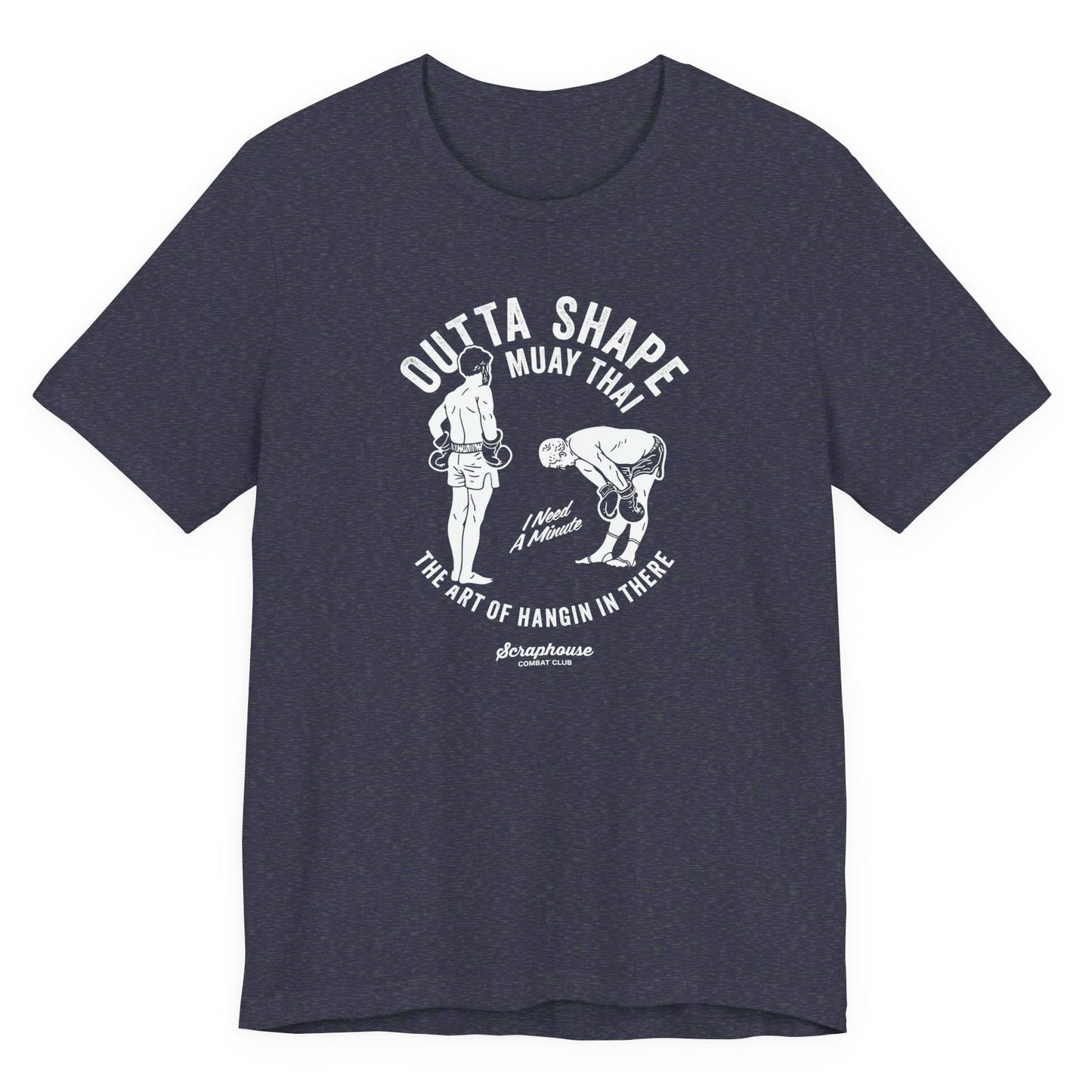 OUTTA SHAPE GLORY TEE (NAVY)