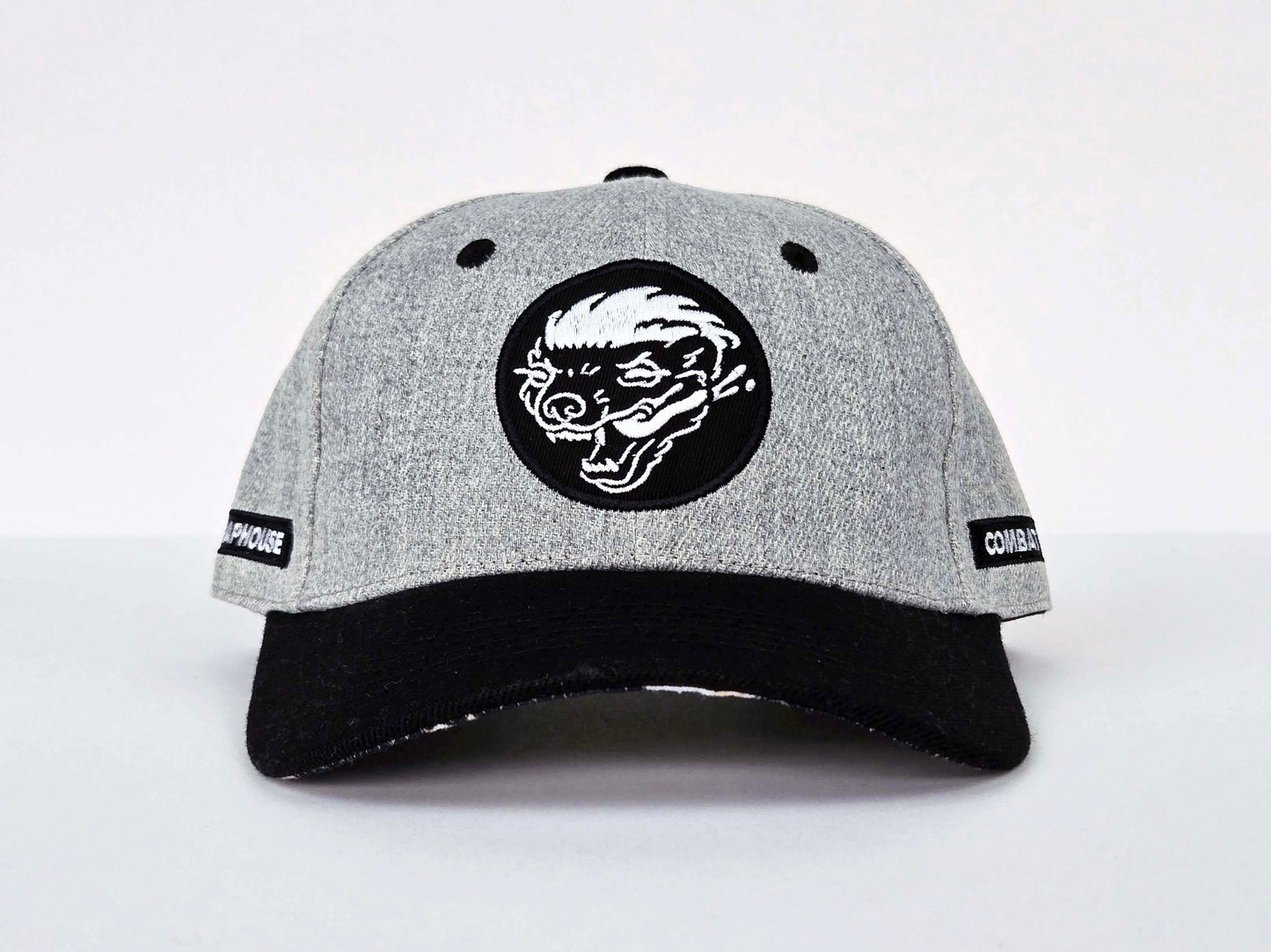 SCRAPPY MID-PROFILE SNAP BACK (HEATHER/BLACK)