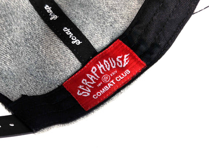 SCRAPPY MID-PROFILE SNAP BACK (HEATHER/BLACK)