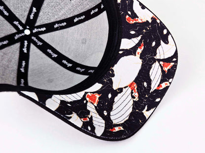 SCRAPPY MID-PROFILE SNAP BACK (HEATHER/BLACK)