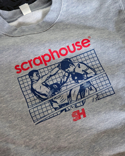 NEW VIOLENCE SWEATSHIRT (HEATHER GREY)